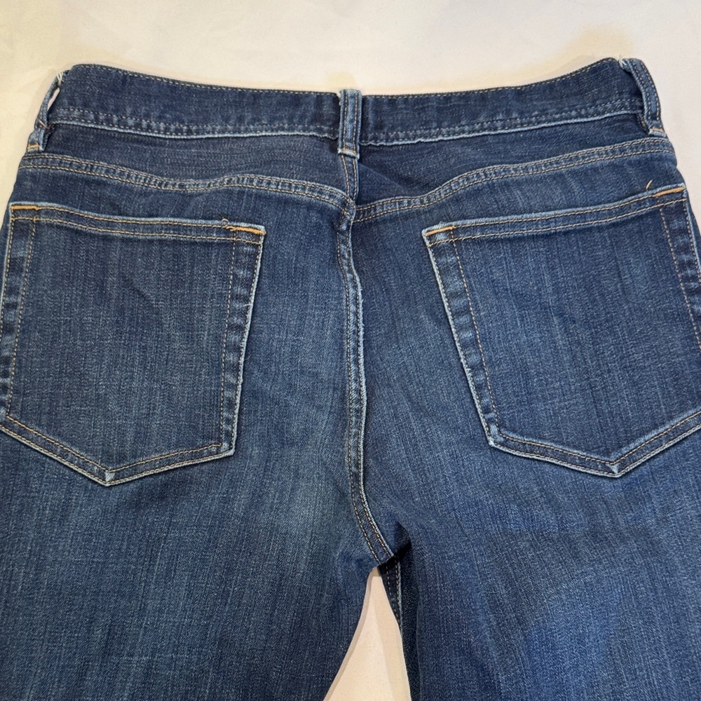 J. Crew Dark Blue Straight Jeans - Picture 4 of 4